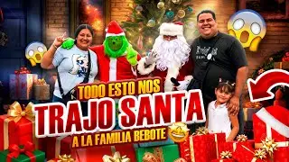 🎁🎁Todos Estos Regalos NOS TRAJO SANTA 🎁🎁 //el bebote quedó impresionado 🎁🎁