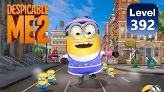 Despicable me: minion rush gameplay walkthrough - Bratt's Workout minion Downtown level 392 minions