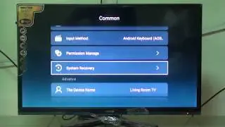 Как сбросить настройки Android TV до заводских.