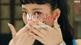 [3D+BASS BOOSTED] ITZY 'Not Shy' | icons3d