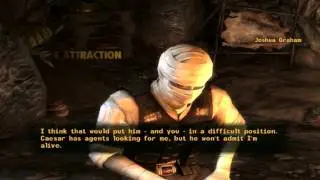 Fallout NV: Legion-Affiliated Courier Confronts Joshua Graham