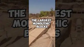 Largest Man Made Stone Monoliths - Minya #shorts