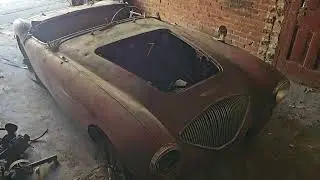 1955 Austin-Healey 100 Barn Find!  Parked Since 1965! Contact us at classicinvest.com for pricing!