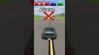 Big & Small Cars vs Helicopter #beamngdrive