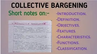 Collective bargening, management. B. Sc. nursing. #management #nursingmanagement #education #exam