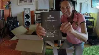 Unboxing Angels Horn AH6 * Plattenspieler - Verst&auml;rker - Lautsprecher als All In One L&ouml;sung * Vinyl
