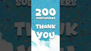 200 Subscribers!! - Berty Digz #subscribe #thankyou