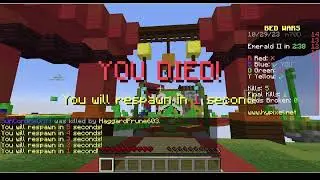 Playing Hypixel with a friend (I killed him a lot)