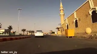جولة في شوارع محافظة الزلفي  (الجزء الأول)