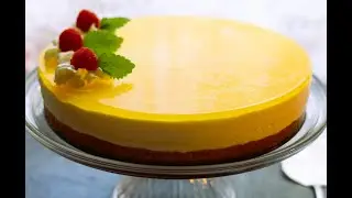 No Bake Honeydew Melon Cheesecake