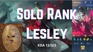 SOLO RANK LESLEY | JANJI TAK DARK SYSTEM😊