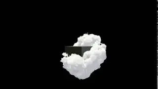 Cloud Fluid Test in Maya Mental Ray