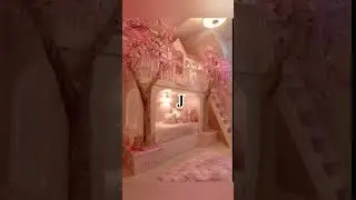 according to your name 1st letter see beautiful dream badroom #shorts