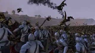 28000 Soldier Of Gondors VS 20000 Lizardman Swords. Ultimate Epic Battle Simulator 2. UEBS 2
