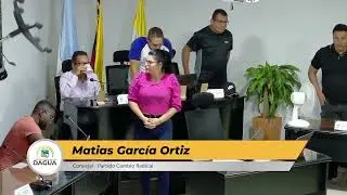 Sesión ordinaria 24 de noviembre 2025 | Concejo Municipal de Dagua