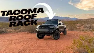 My Tacoma Overland Build: Roof Rack Install | Rough Country Roof Rack