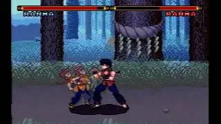 Ranma 1/2 Chounai Gekitou Hen gameplay, SFC Japan