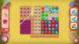 Gardenscapes level 14111 Gameplay HD