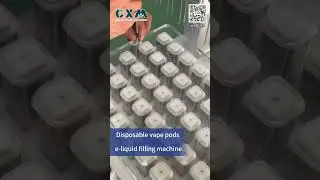 Disposable Vape Pod E-liquid Filling Machine for Manufacturers