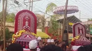 കൂട്ട എഴുന്നുള്ളത്ത് കാഞ്ഞൂർ ക്ഷേത്രം/ kanjoor temple alappuzha 