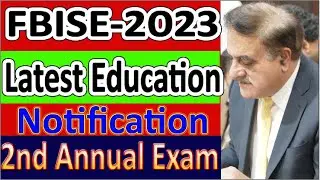 FBISE Latest Education News 2023 II Fsc result 11th,12th federal board 2023 II RMTTV