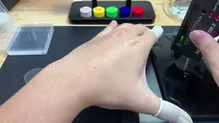 Sapphire test #1 - Is water drop test on sapphire crystal accurate?