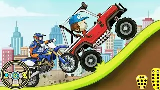 Hill Climb Racing Vs Multiplayer Modern City Climb Driving - Car Game - Android Gameplay