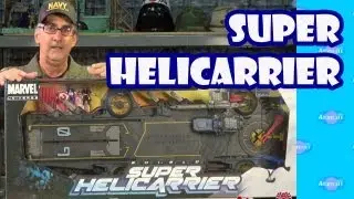 Avengers SHIELD Super Helicarrier Toy Review Unboxing