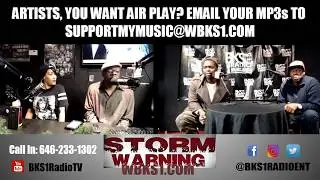 The Storm Warning Show - Singer J CHOSEN of The Voice