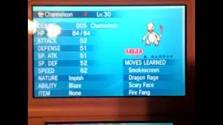 SHINY CHARMELEON CATCH SUCCESS