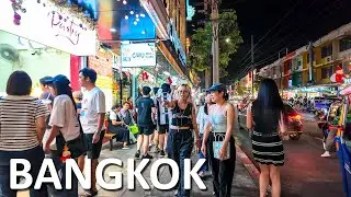 Bangkok Night City Life Amazing Thailand  🇹🇭