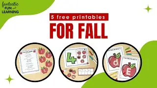 Playful Fall Learning Activities for Preschool and Kindergarten