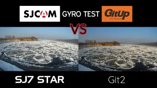 SJCAM SJ7 Star vs GitUp Git2   GYRO TEST