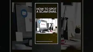 How to spot a scam email #cybersecurity #security #awareness #email #tips #hackers #shorts
