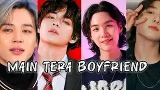 #Main tera boyfriend #bts hindi m ix #v , jimin, jk, suga#fmv