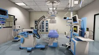 3D Operation Theatre Interior Design | Hospital Environment Visualization