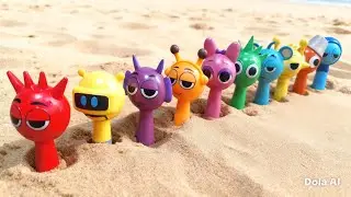 SPRUNKI CUBES ! Which Sprunki character will come out of the cubes | Mrs Jevin x Mr Black.