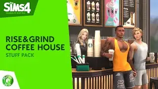 The Sims 4 Rise&Grind Coffee House Custom Stuff Pack: Official Trailer