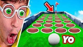 Hoyo 🤡 NOOB vs PRO 🔥 en GOLF IT #2