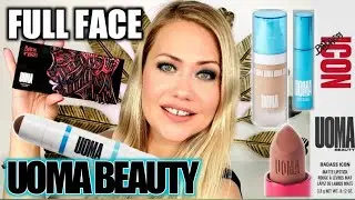 Full Face using only UOMA BEAUTY  | First Impressions neues Makeup Uoma Beauty 🤔