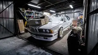 Nowy sprzęt do garażu. Problemy z BMW E24