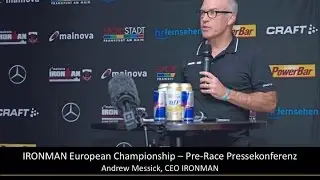 ANDREW MESSICK, CEO IRONMAN @ IRONMAN European Championship