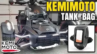 Kemimoto Tank Bag (Compatible With All Can Am Ryker Models)