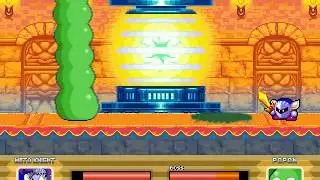 Kirby the Dream Battle Story mode with meta knight