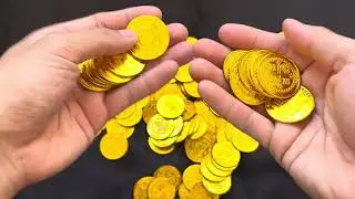 Plastic Pirate Coins Showcase