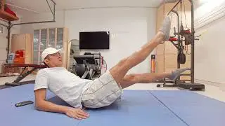 Straight Leg Kick Exercise 2