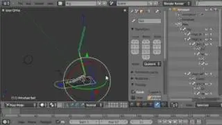 Tob's Blender 2.5 Foot Rigging Tutorial 1/10 Rig Overview