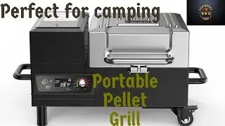 Cecarol portable pellet grill - unboxing and first cook