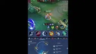 Maniac !! Bruno New Gold Lane Build MM Tersakit Damage Ya 😱 #mobilelegends #mlbb #shorts