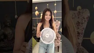 Review XECH Airwave table fan with silent operation! #tablefan #silent #technology #tech #unboxing